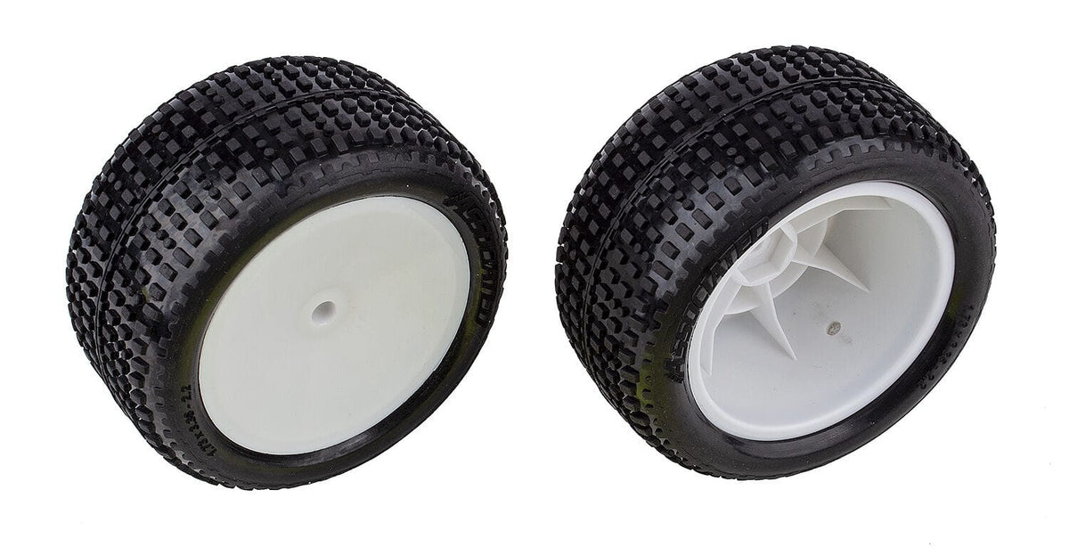 Team Associated RB10 RTR Rear Wheels and Tires, mounted [72019]