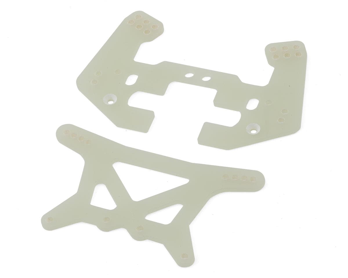 Team Associated RC10 4WD Front and Rear Shock Towers [6531]