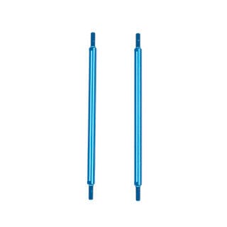 Team Associated RC10 4WD Team Car Aluminum Chassis Stiffener Tubes, Blue [6551]