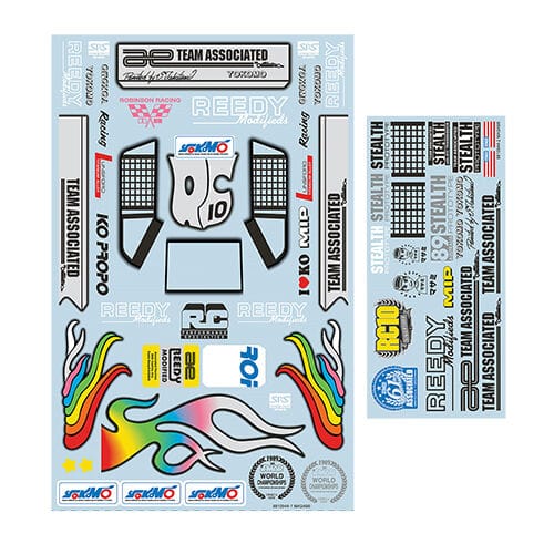 Team Associated RC10 '89 Stealth Car Masami Edition Decal Sheet [6746]