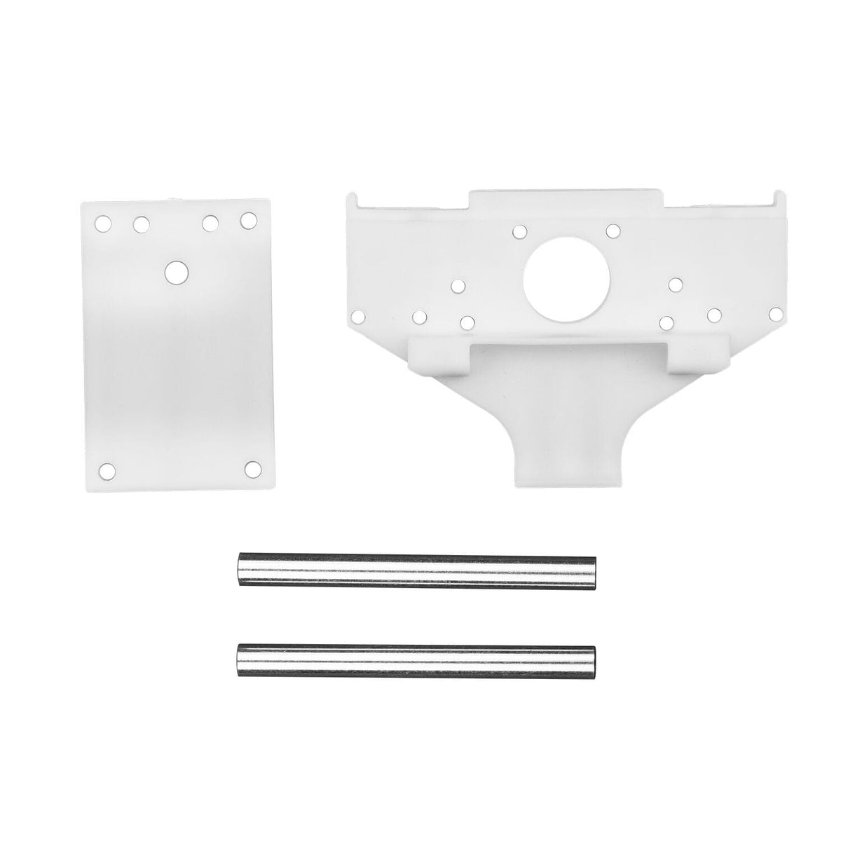 Team Associated RC10 '89 Stealth Car Rear Bulkhead with Wing Tubes And Transmission Brace [6739]