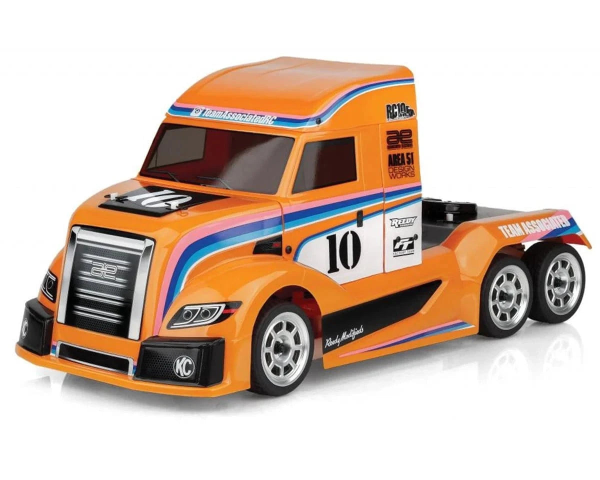 Team Associated RC10 American Custom 6x6 Electric On - Road Semi - Truck Kit [30139] - Hobbytech Toys