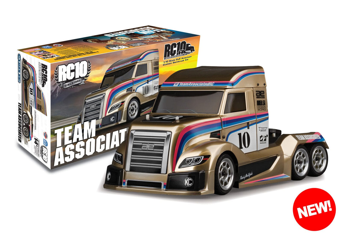 Team Associated RC10 American Custom Semitruck 6x6 Metallic Kit [30143]