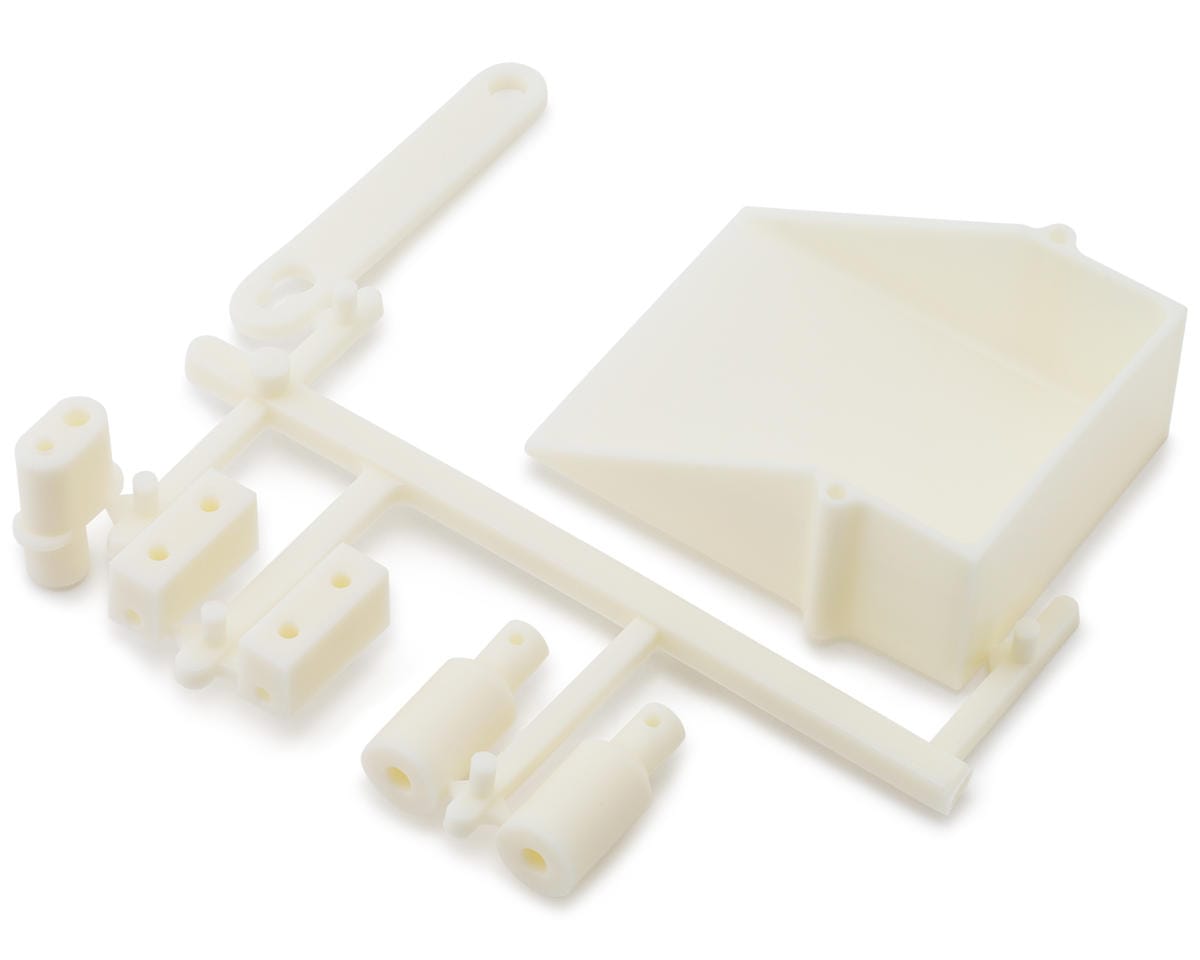 Team Associated RC10 Battery Cup, Servo, Body and Antenna Mount [7811]