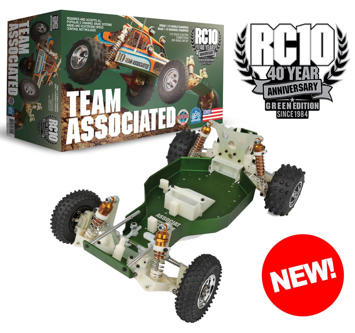 Team Associated RC10 Classic 40th Anniversary Green Edition [6010]