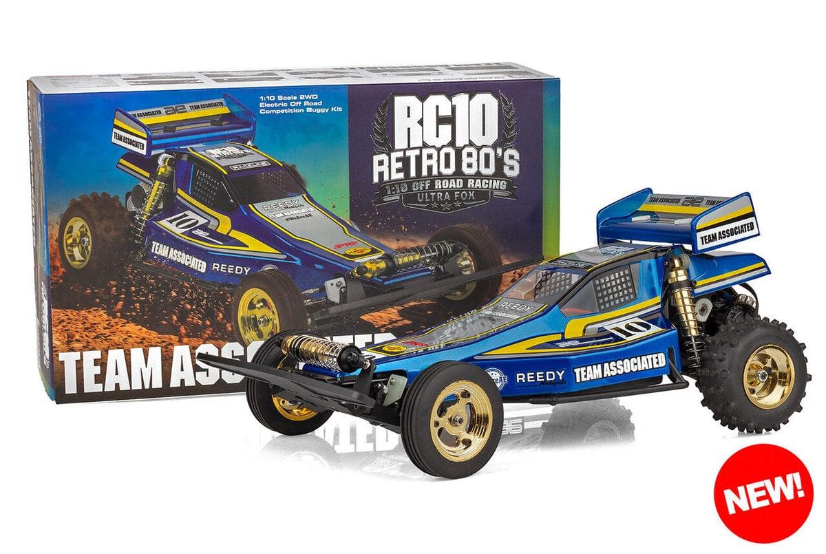 Team Associated RC10 Retro 80's Ultra Fox Kit [6051]