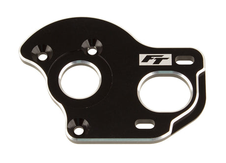 Team Associated RC10B6.1 FT Laydown/Layback Motor Plate, 3.5mm, black [91908]