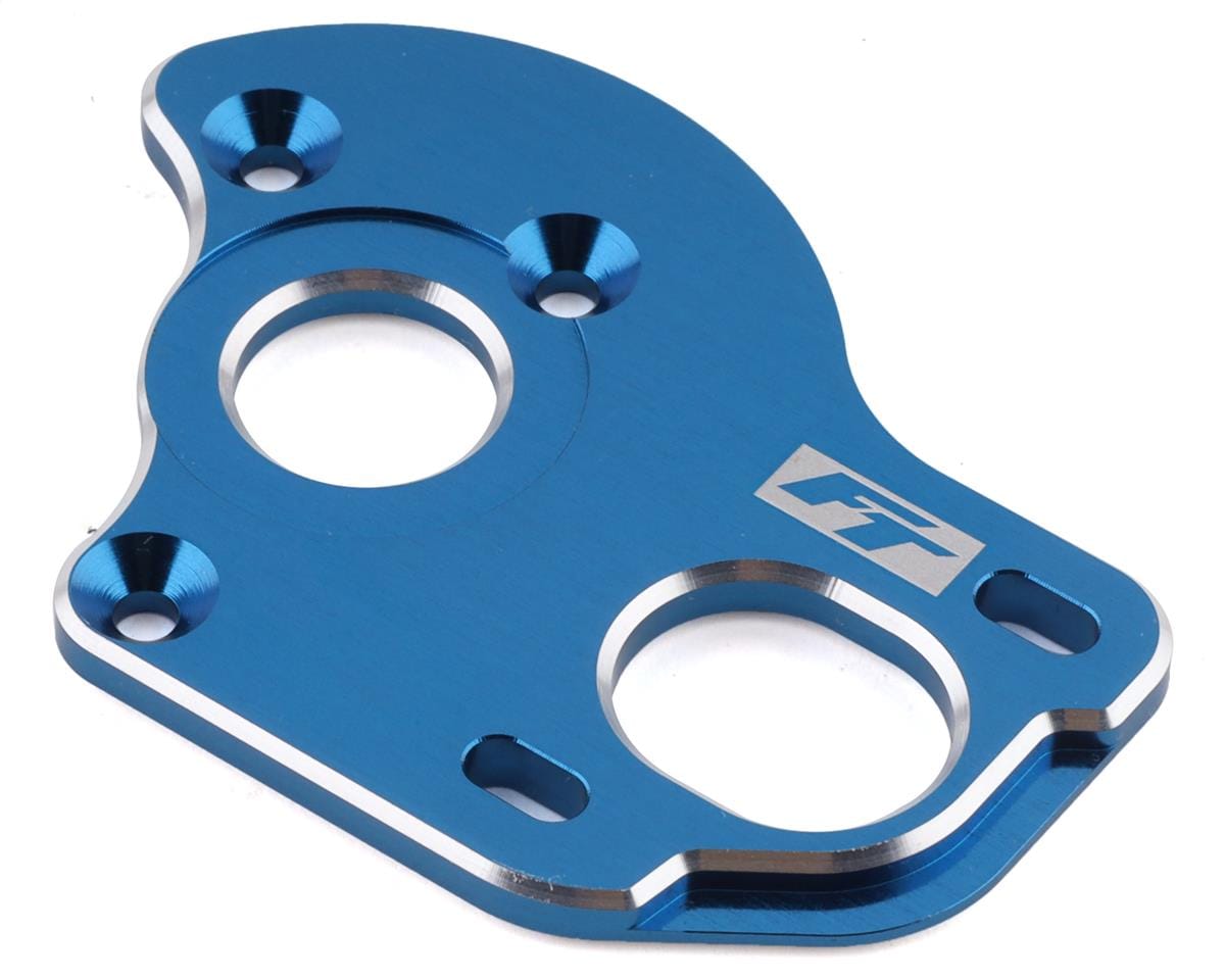Team Associated RC10B6.1 Factory Team Laydown/Layback Motor Plate 3.5mm Blue [91907]
