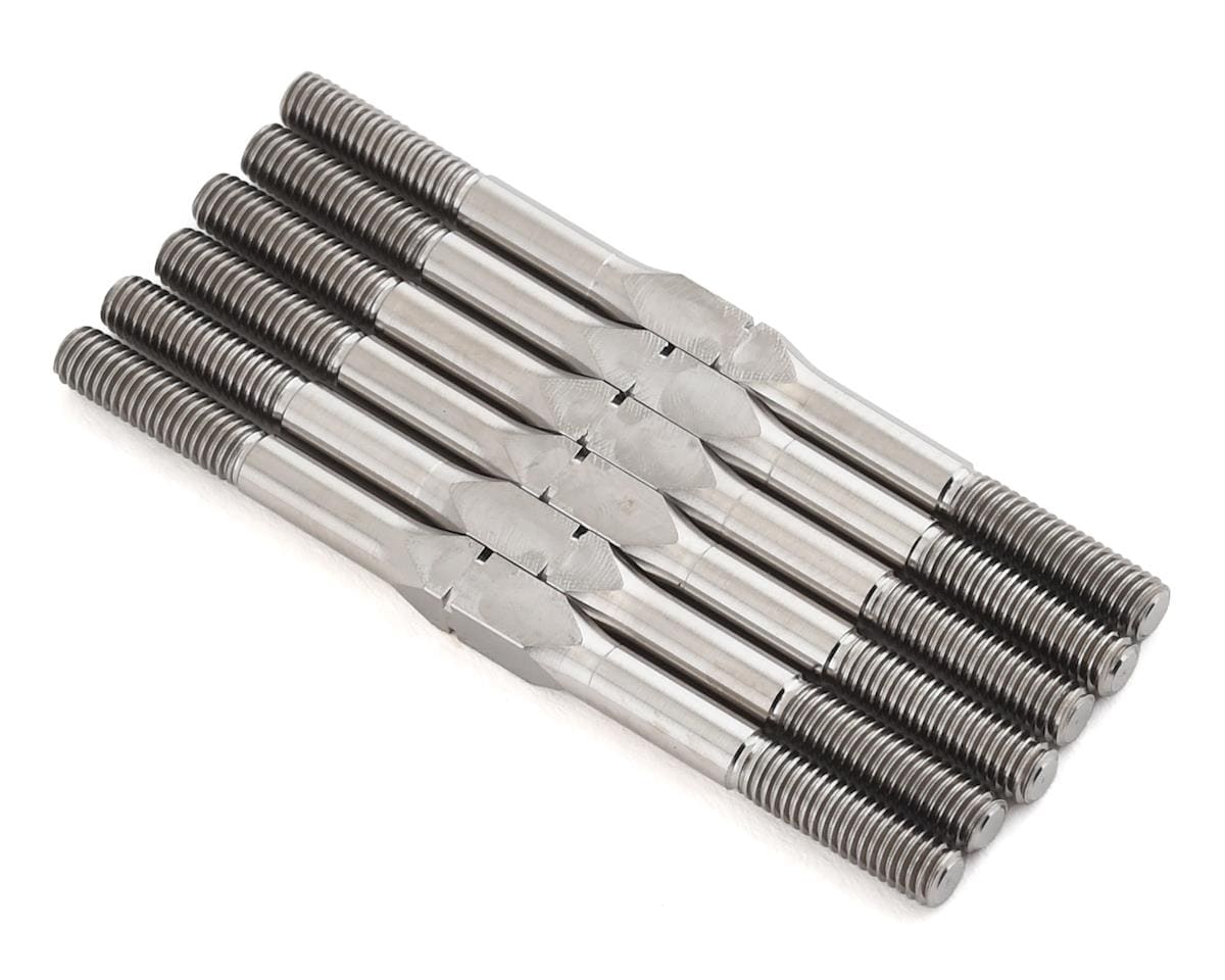 Team Associated RC10B6.1 FT Titanium Turnbuckle Set 3x48mm 91727