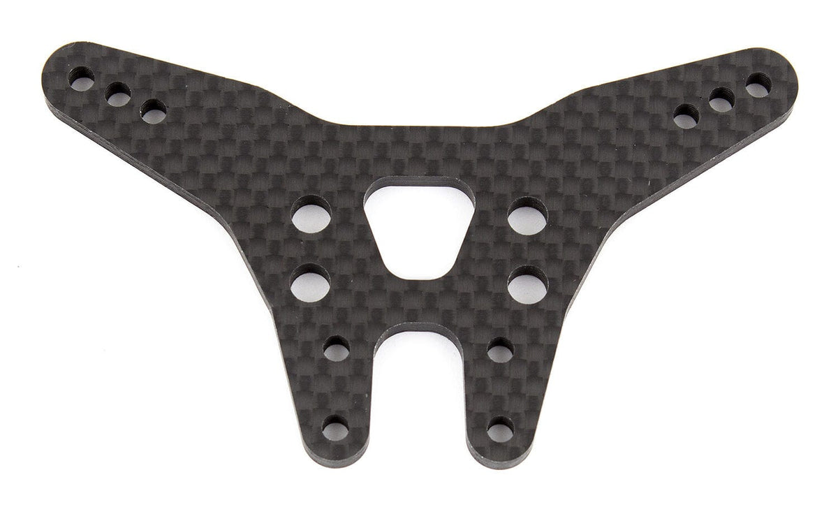 Team Associated RC10B6.1 Rear Shock Tower, tall, carbon fiber [91770]