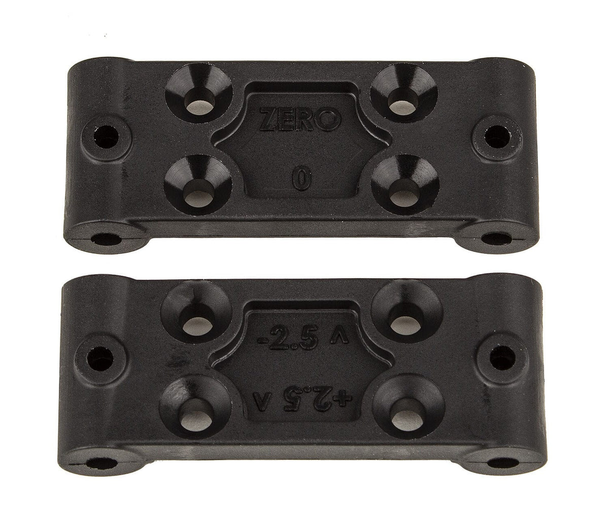 Team Associated RC10B6.4 Front Bulkhead Set, 0 and 2.5 deg. [91979]
