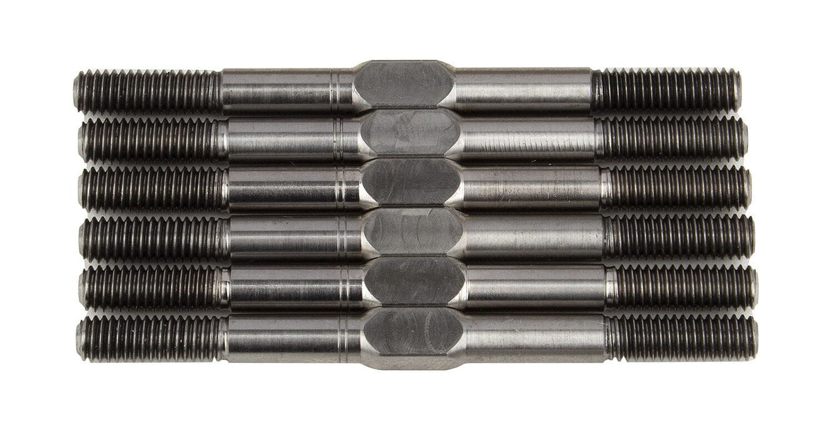 Team Associated RC10B6.4 FT Titanium Turnbuckle Set, M3.5mm [92360]