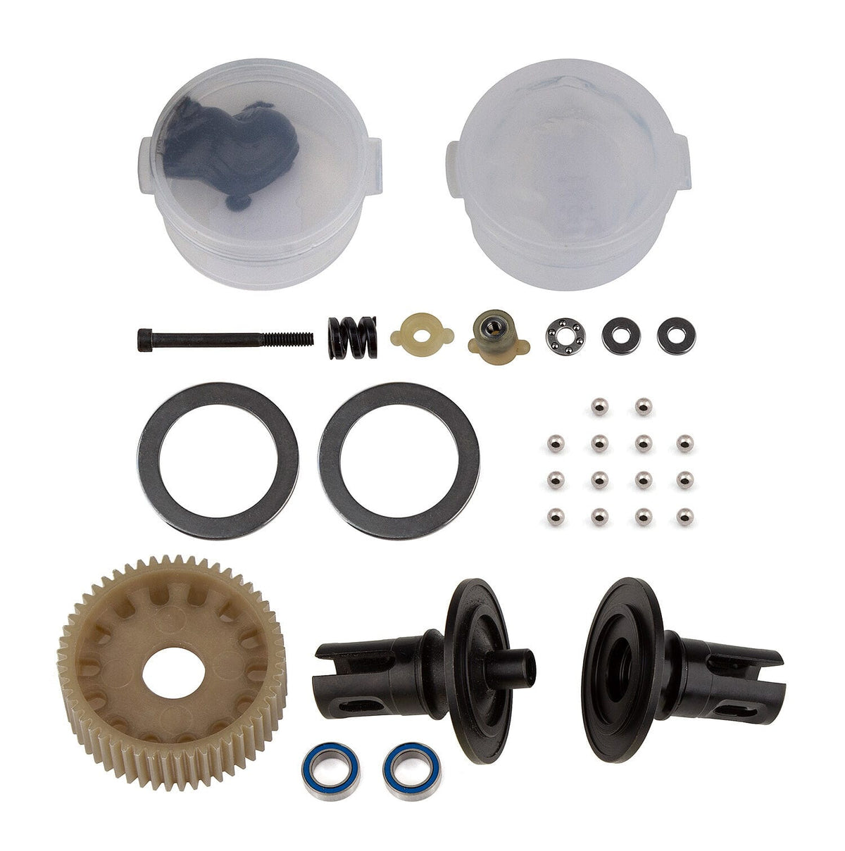 Team Associated RC10B6 Ball Differential Kit with Caged Thrust Bearing [91992]