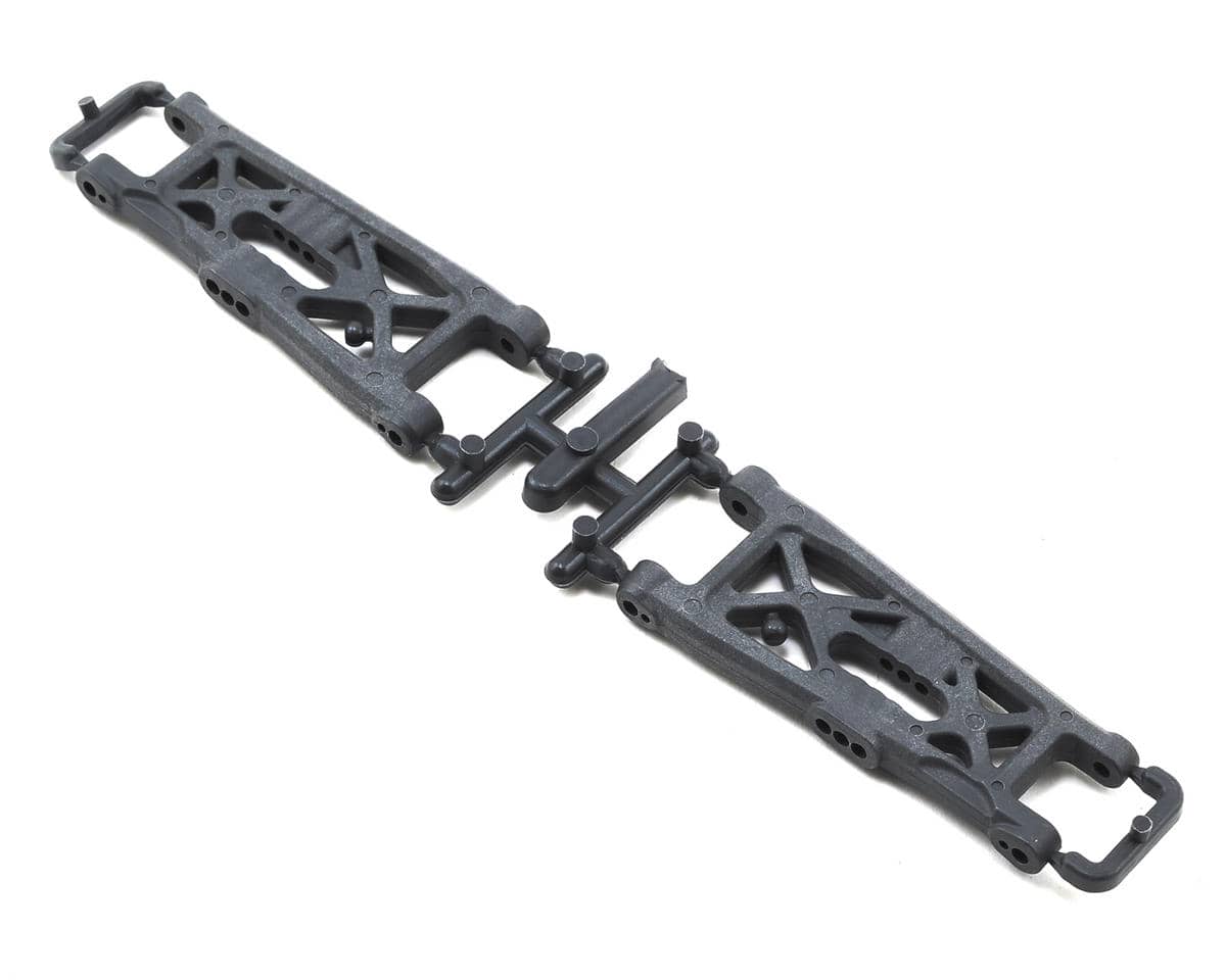 Team Associated RC10B6 Flat Front Suspension Arms hard 91672