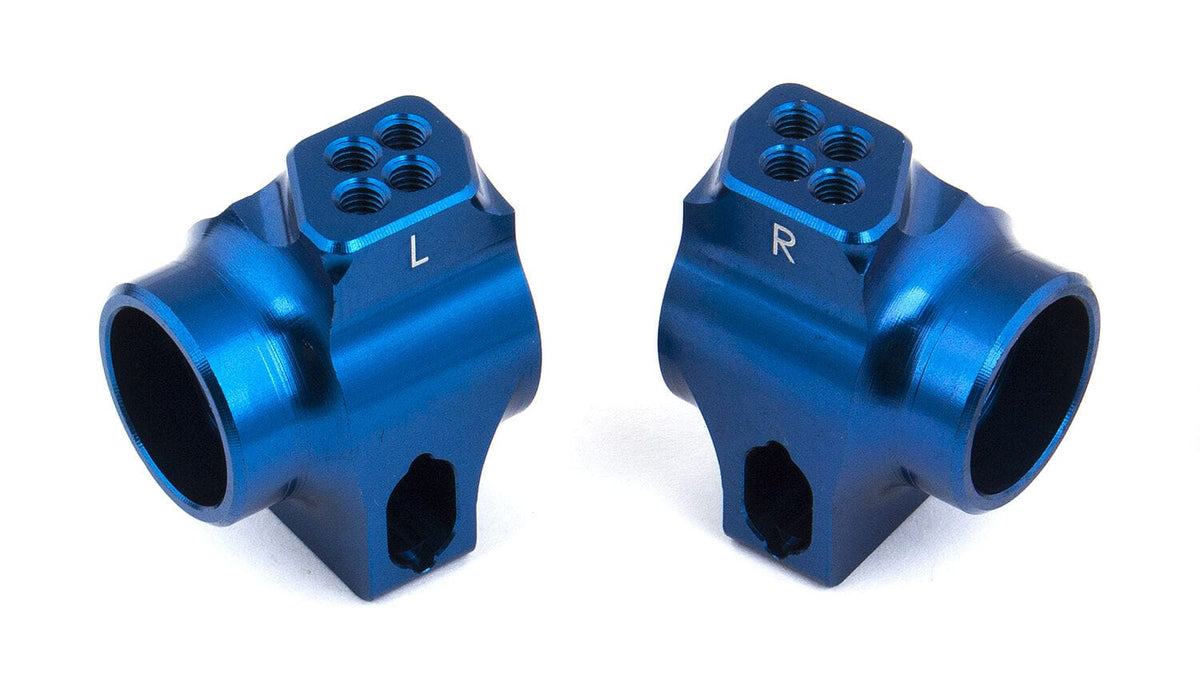 Team Associated RC10B6 FT Blue Aluminum Rear Hubs [91760]