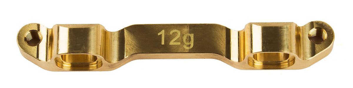 Team Associated RC10B6 FT Brass Arm Mount C, 12g [91687]