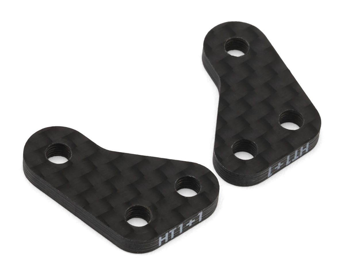 Team Associated RC10B7.1 Factory Team Carbon Fiber Steering Block Arms HT1 +1 [92629]