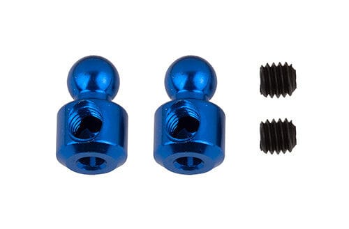 Team Associated RC10B7 Anti-Roll Bar Hardware Set, blue aluminum [92457]