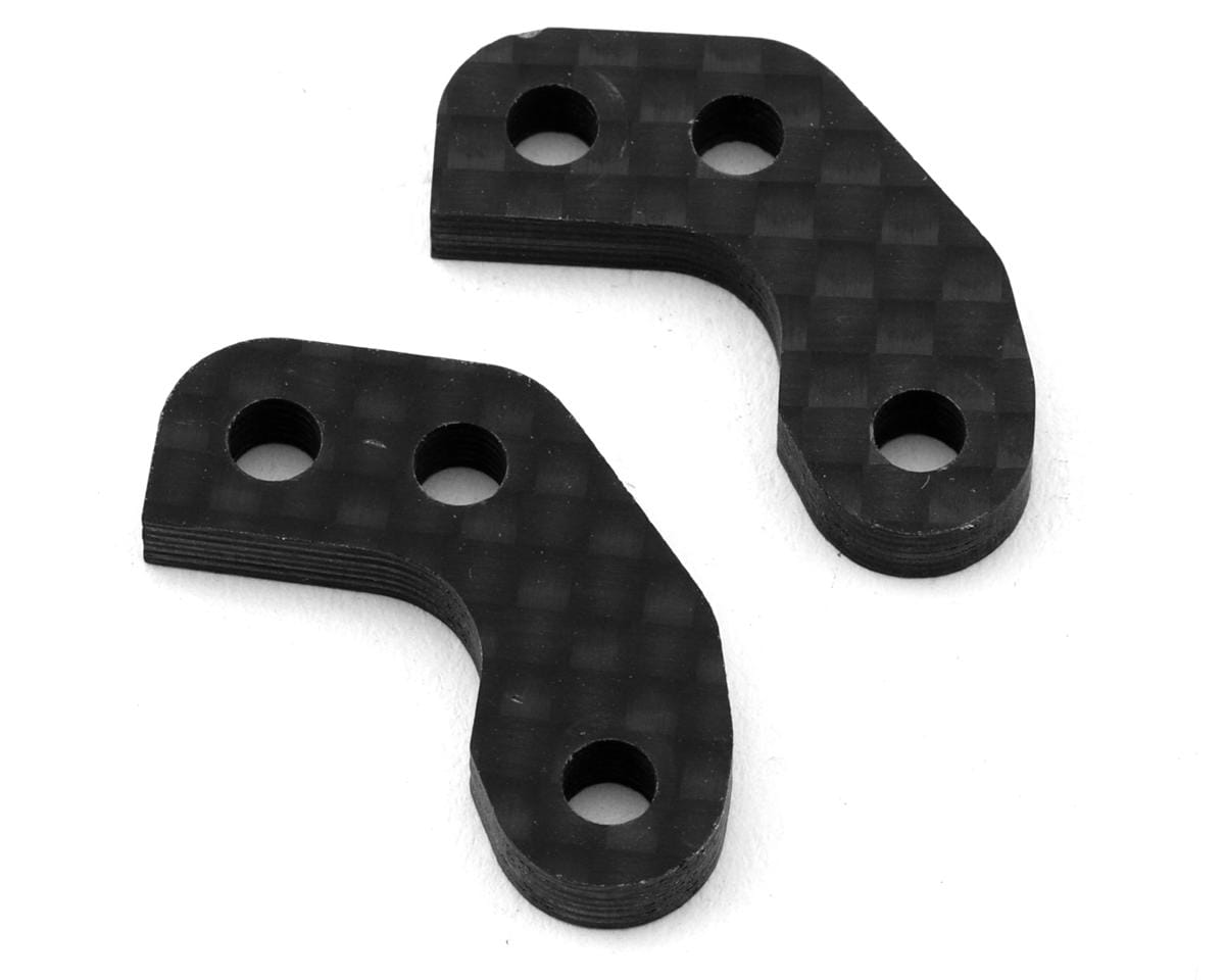 Team Associated RC10B7 Caster Block Link Mount Set, 0, carbon fiber [92467]
