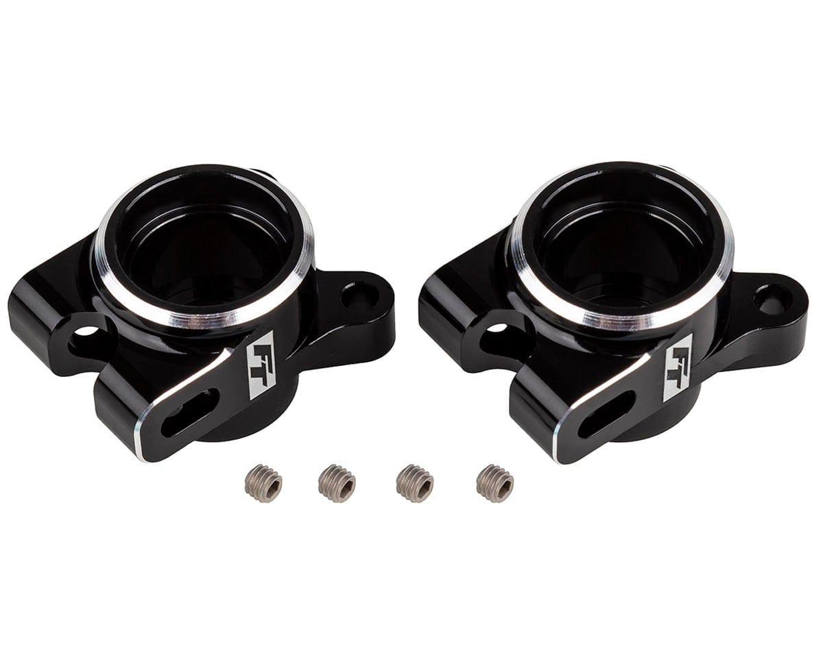 Team Associated RC10B7 Factory Team Rear Hub Set Black 92472