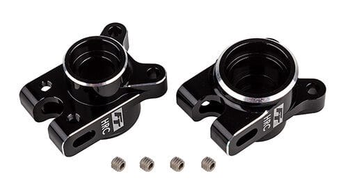Team Associated RC10B7 FT Rear Hub Set, HRC, black [92474]