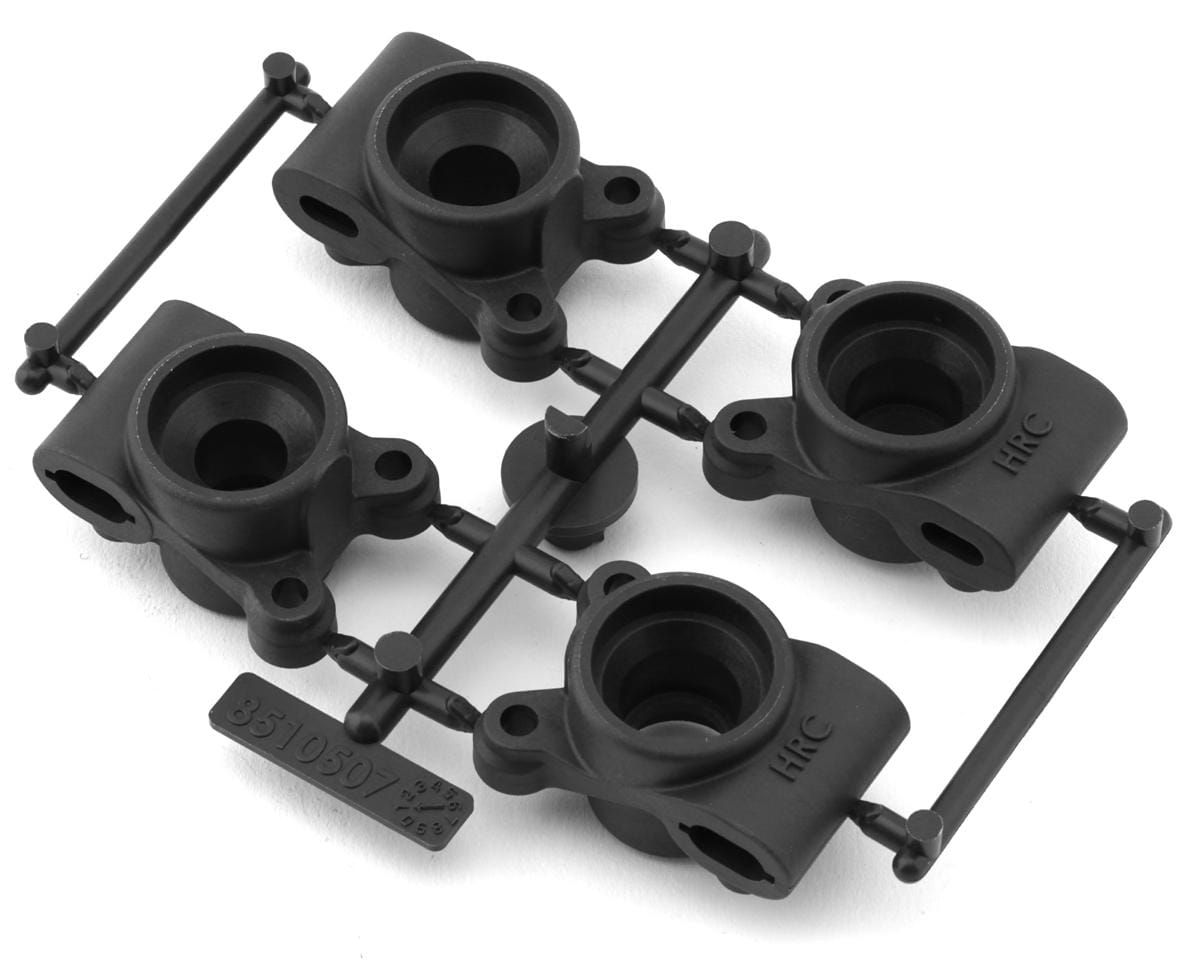 Team Associated RC10B7 Factory Team Rear Hubs, Carbon [92413]