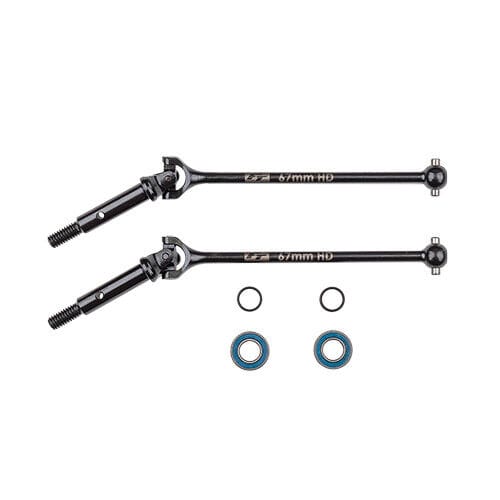 Team Associated RC10B7 Universal Driveshaft Set, 67mm [92573]