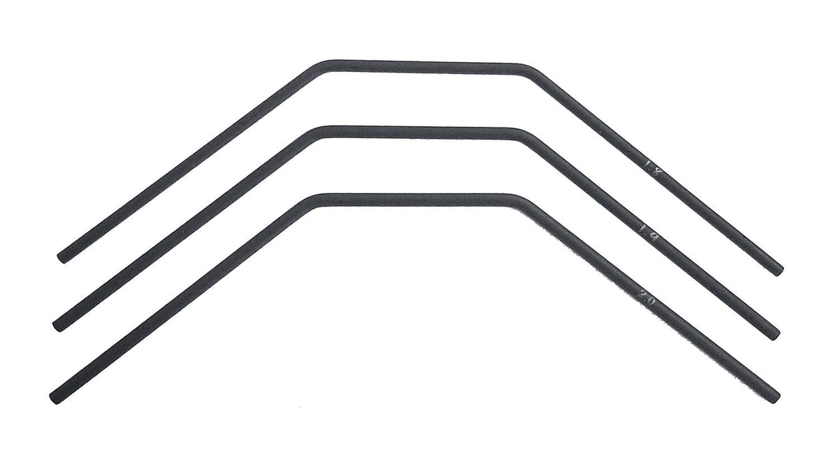 Team Associated RC10B74.1 Anti-roll Bar Set, 1.8-2.0mm [92291]
