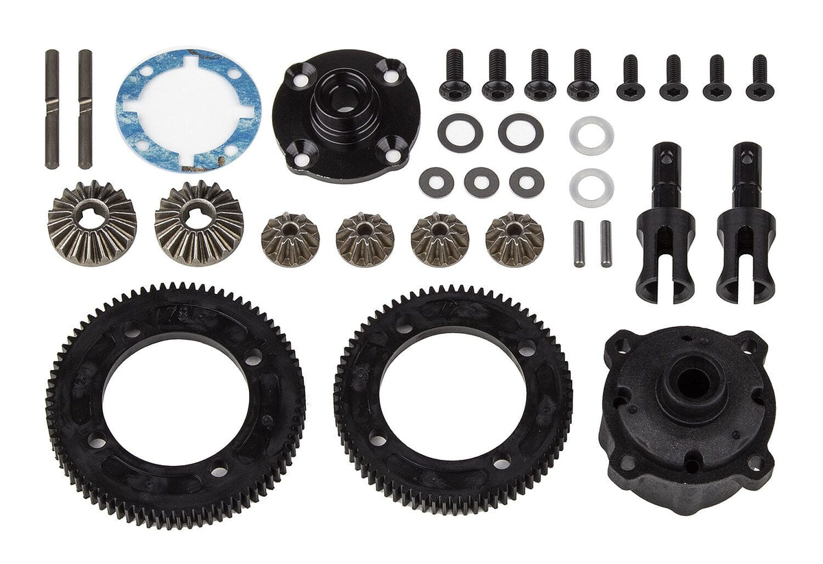 Team Associated RC10B74.1 LTC Differential Set, center [92355]