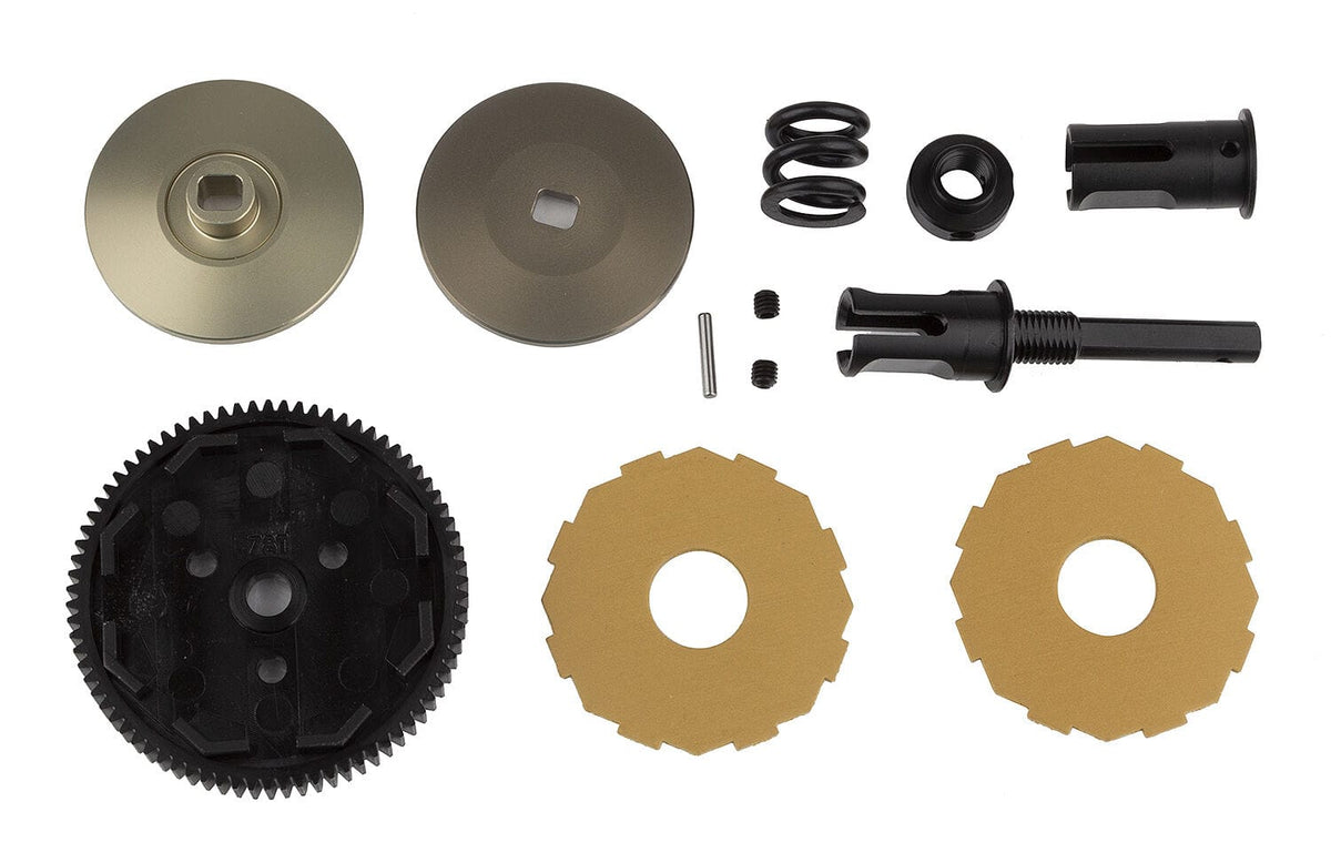 Team Associated RC10B74.1 Slipper Set, 2-pad [92277]