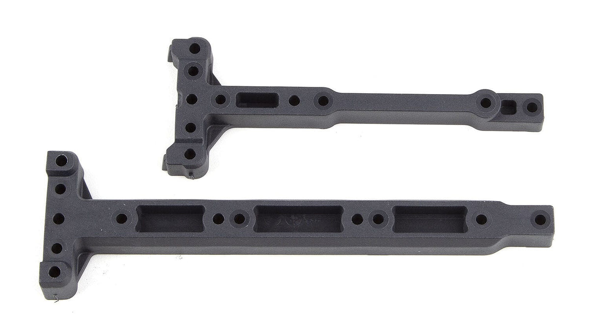 Team Associated RC10B74 FT Chassis Braces, carbon [92300]