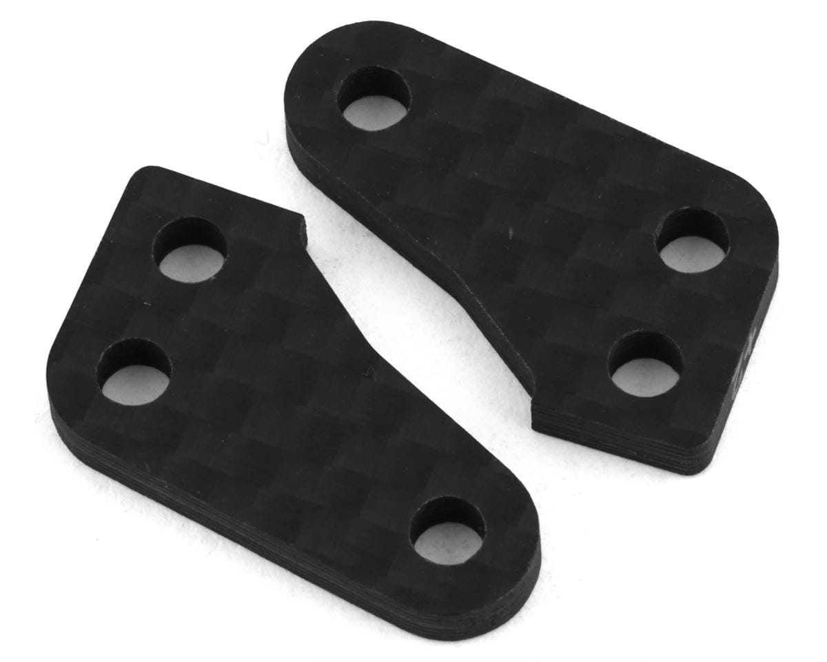 Team Associated RC10B74 FT Steering Block Arms, +2 [92376]