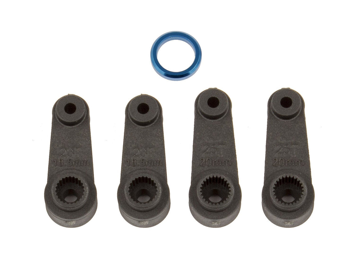 Team Associated RC10B74 Servo Horns [92247]