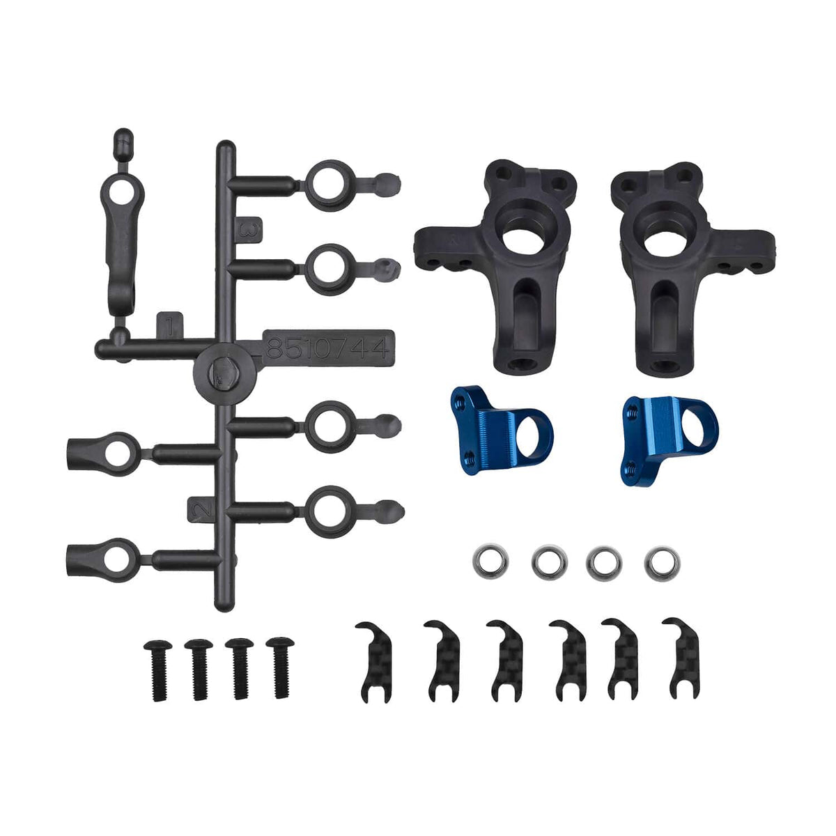 Team Associated RC10B84 FT Adjustable KPI Steering Block Kit [92536]