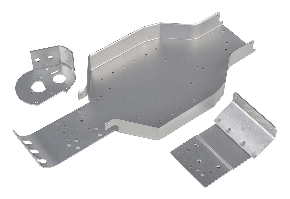 Team Associated RC10CC Chassis, Nose Plate, Motor Mount, silver [6311]