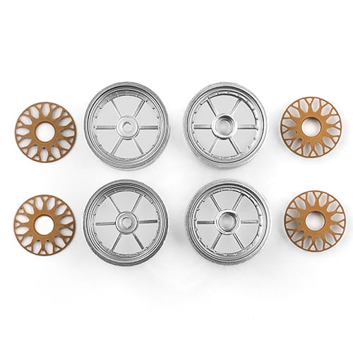 Team Associated RC10DS Wheels, front and rear [8827]