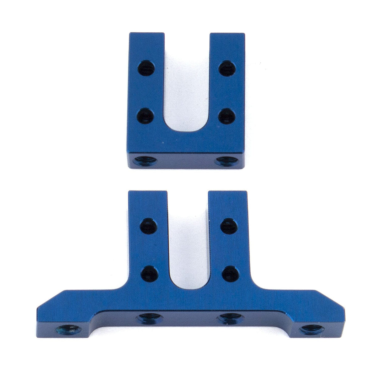 Team Associated RC10F6 FT Forward Servo Mount, blue aluminum [8656]