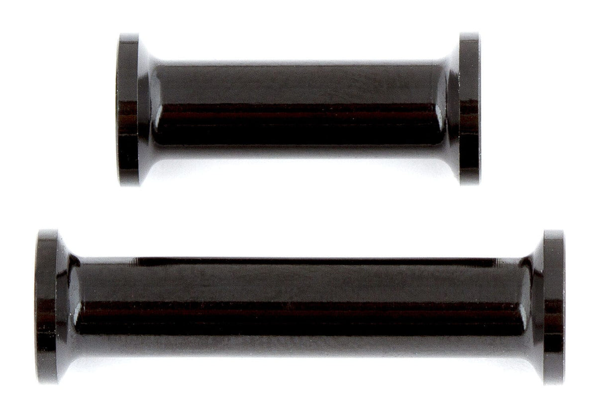 Team Associated RC10F6 FT Heavy Duty Front Top Plate Standoffs, black aluminum [8664]