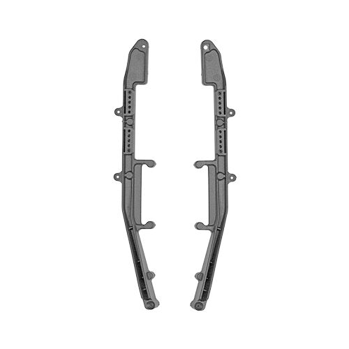 Team Associated RC10SC7 FT Chassis Side Rails, Carbon [71228]