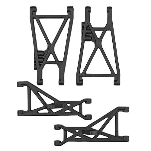 Team Associated RC10T Front & Rear Suspension Arms, Black [7815]