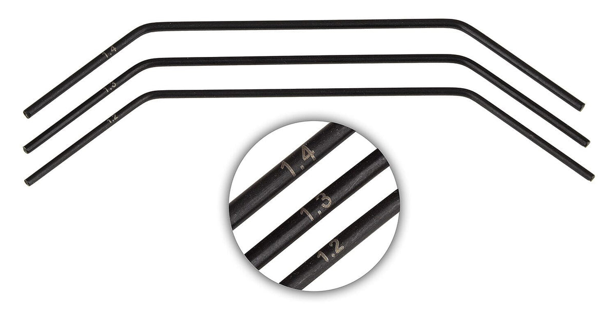 Team Associated RC10T6.1 Front Anti-roll Bar Set [71128]