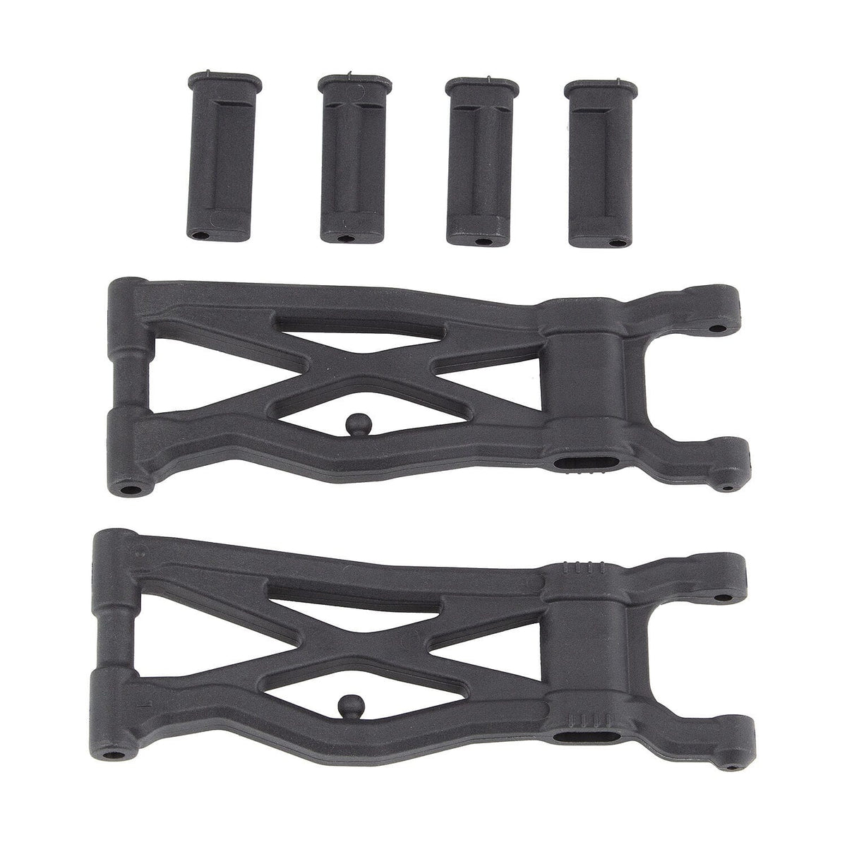 Team Associated RC10T6.1 FT Rear Suspension Arms, carbon [71150]