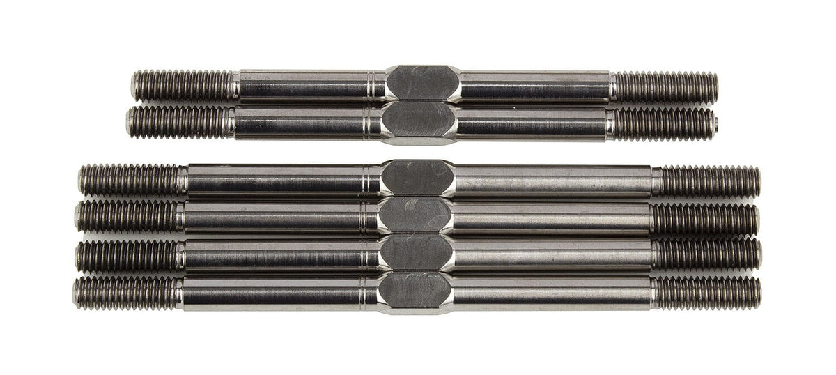 Team Associated RC10T6.2 FT Titanium Turnbuckle Set, 3.5mm [71156]
