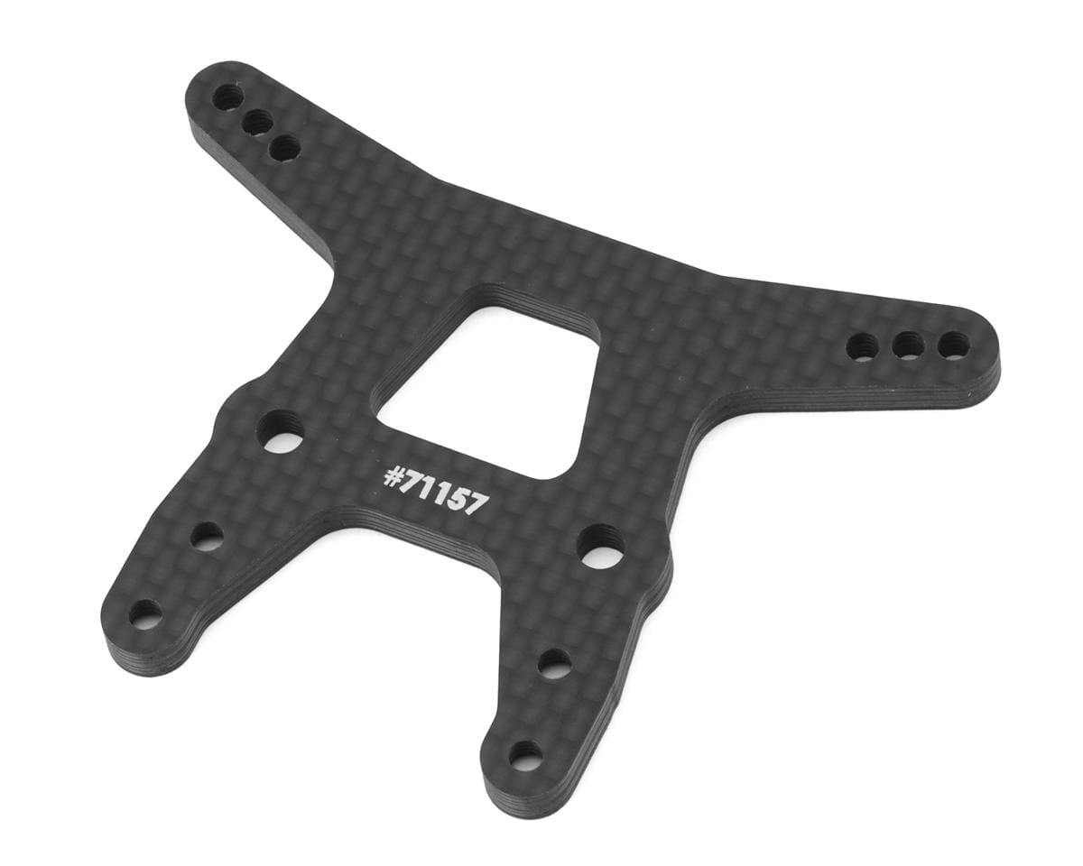 Team Associated RC10T6.4 Front Shock Tower Gull Wing Carbon Fiber [71157]