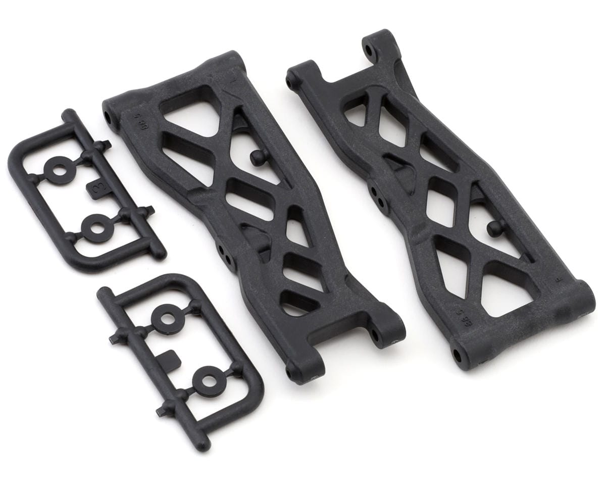 Team Associated RC10T84 FT Carbon Front Suspension Arms 88.5mm 92611