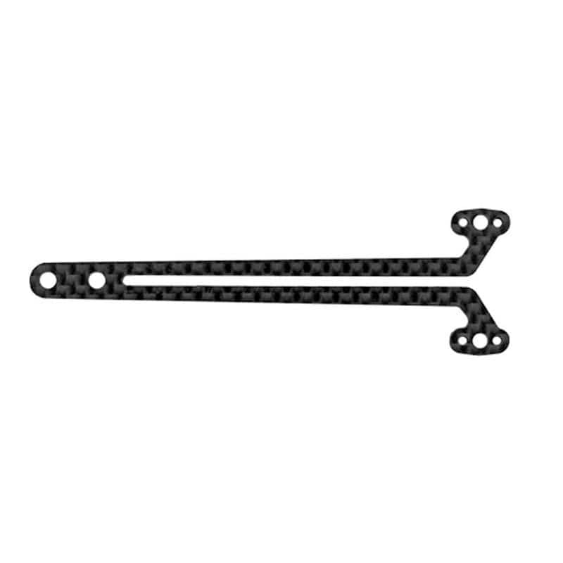 Team Associated RC10TC8 Carbon Fiber Flex Top Deck, 2.5Mm [32008]