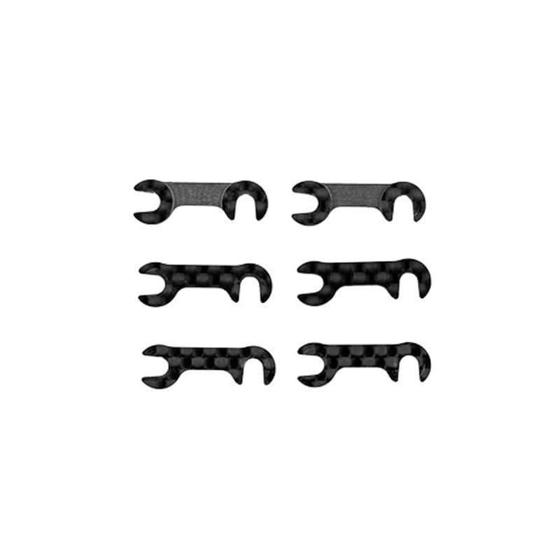 Team Associated RC10TC8 FT Aluminum Roll-Center Spacer Set [32093]