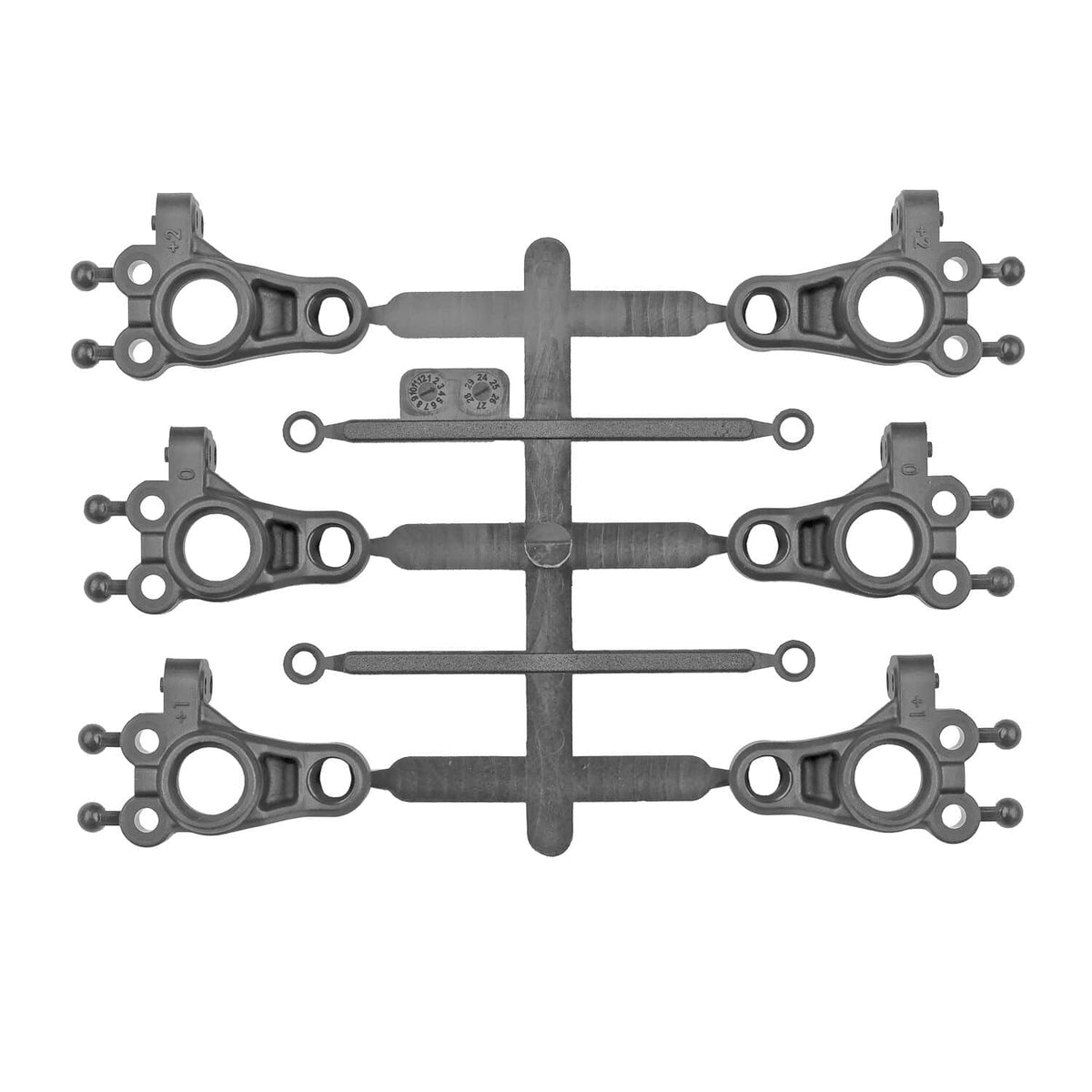 Team Associated RC10TC8 FT Carbon Steering Block Set [32065]