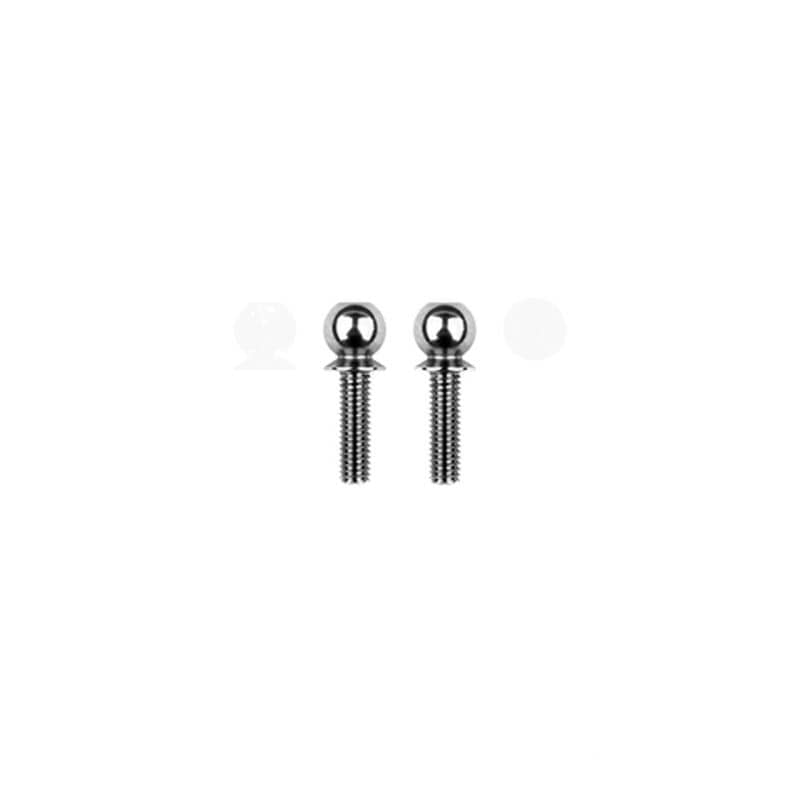 Team Associated RC10TC8 FT Hd Titanium Ballstuds Short, 10Mm [32098]