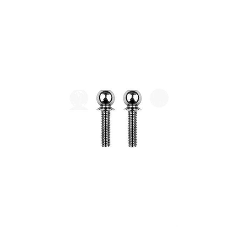 Team Associated RC10TC8 FT Hd Titanium Ballstuds Short, 12Mm [32099]